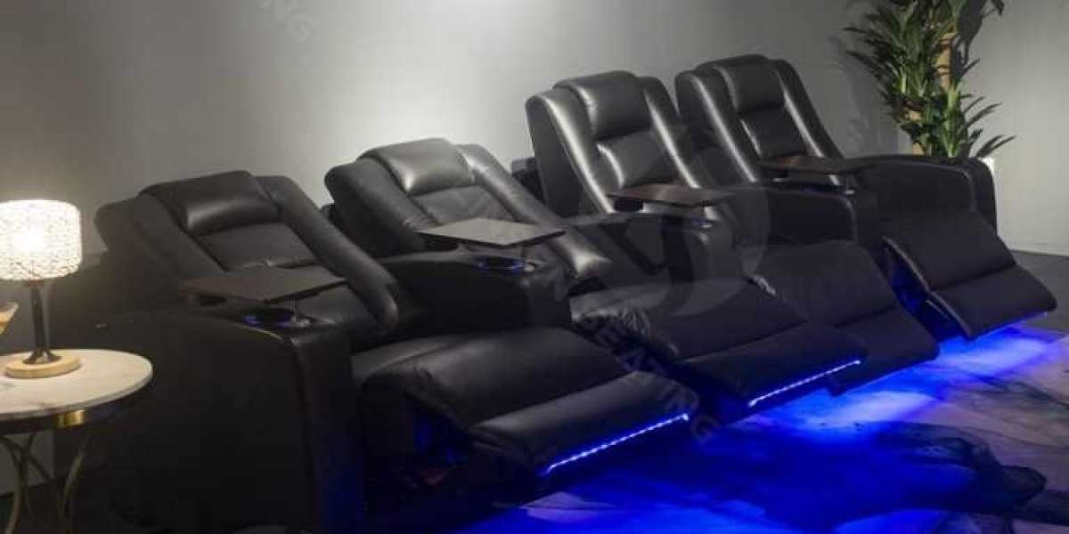 How to find the most comfortable recliner for a group of four people in a movie theater