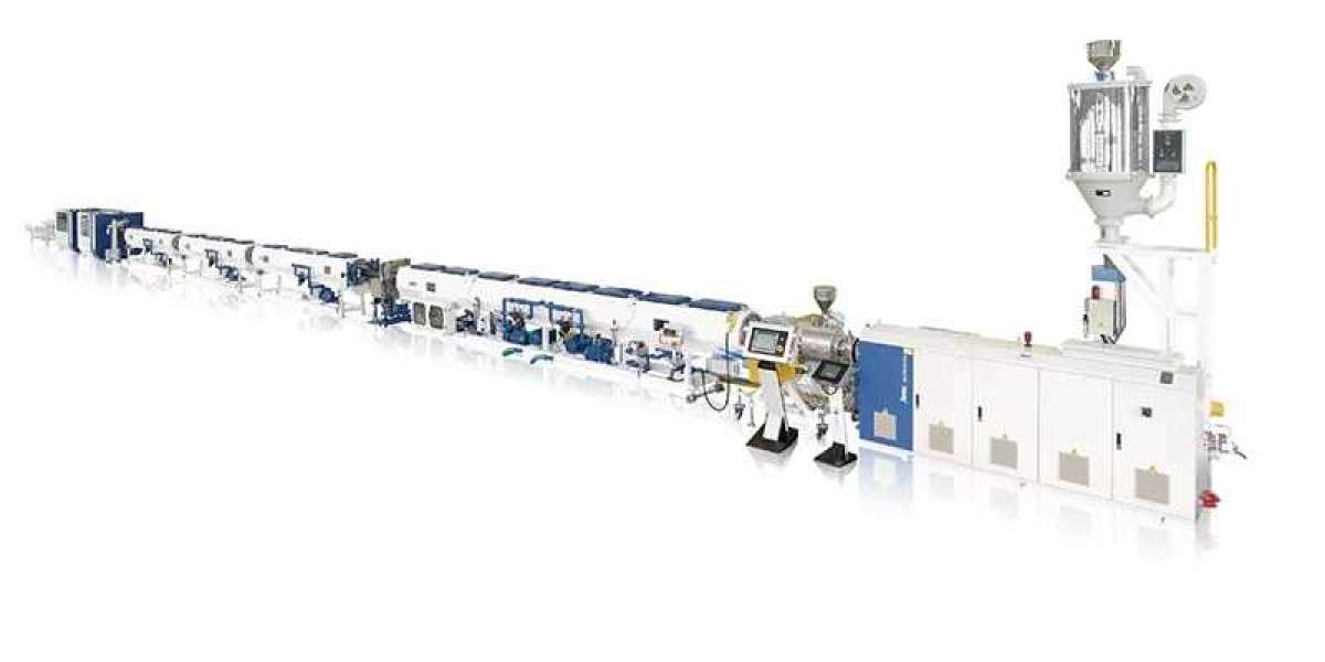 Application of MPP high-speed power pipe extrusion production line