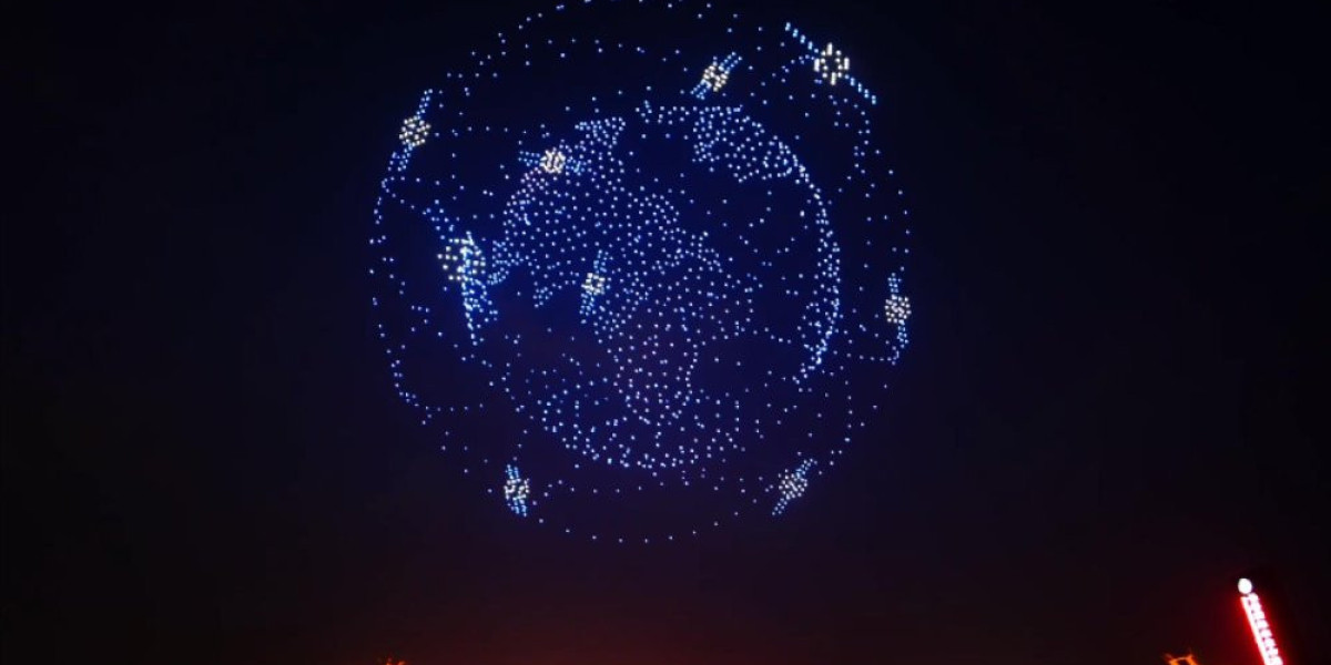 Mesmerizing Spectacles in the Sky: The Allure of Formation Flying Drone Light Shows