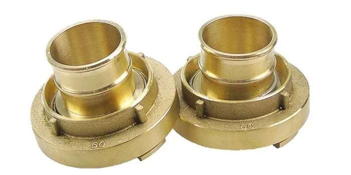 Features of brass chinese Storz type fire hose coupling
