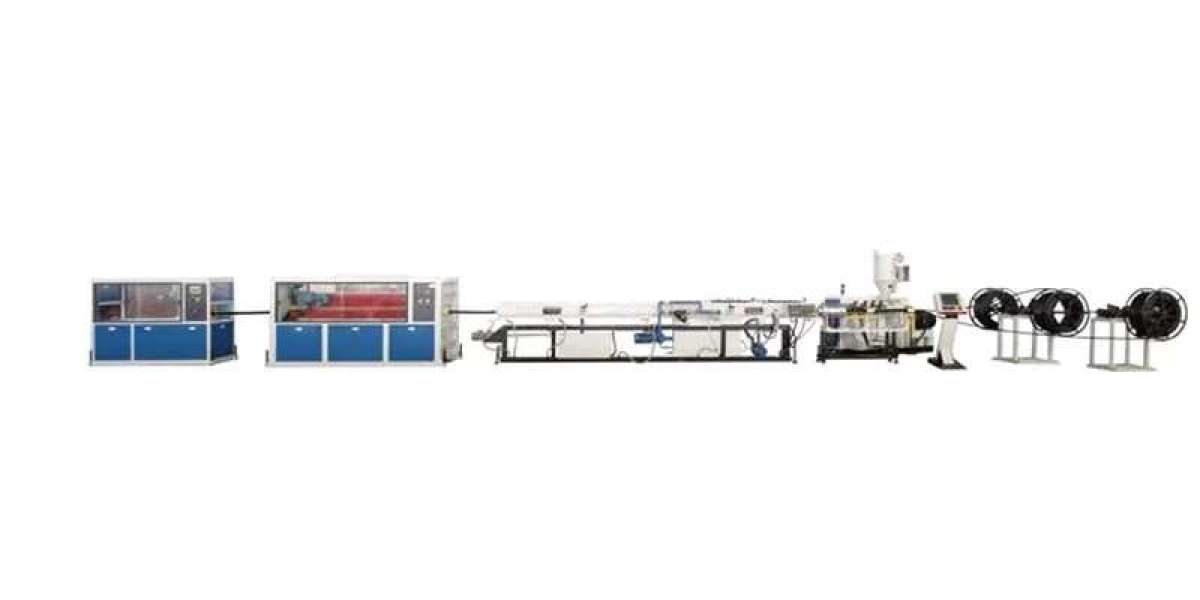 Application of silicon core pipe extrusion production line