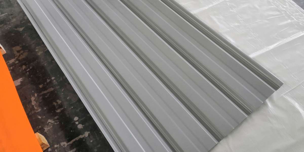 Colour covered aluminum roofing sheet