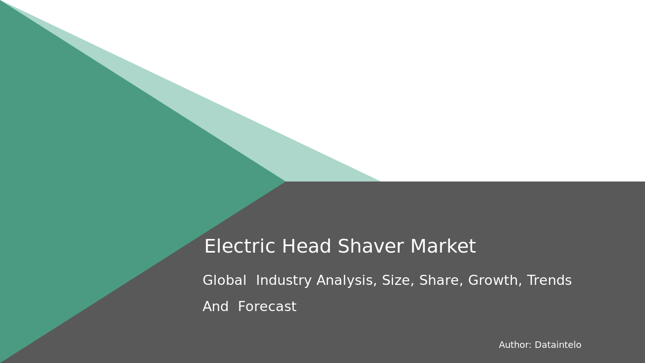 Electric Head Shaver Market Research Report 2032