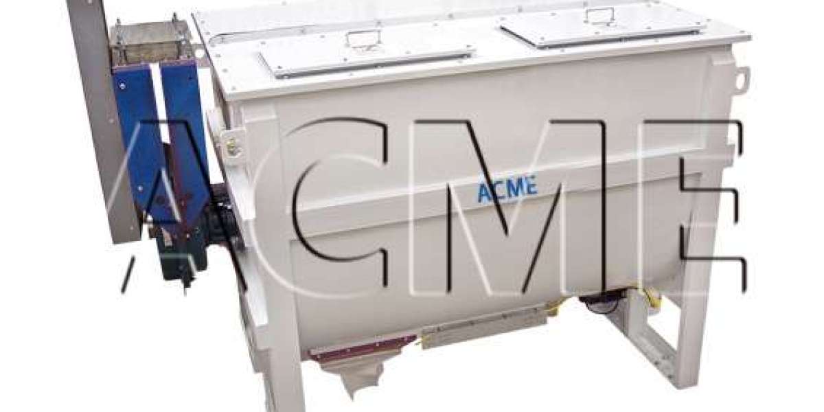 Horizontal mixer: the core equipment and development history of industrial mixing technology