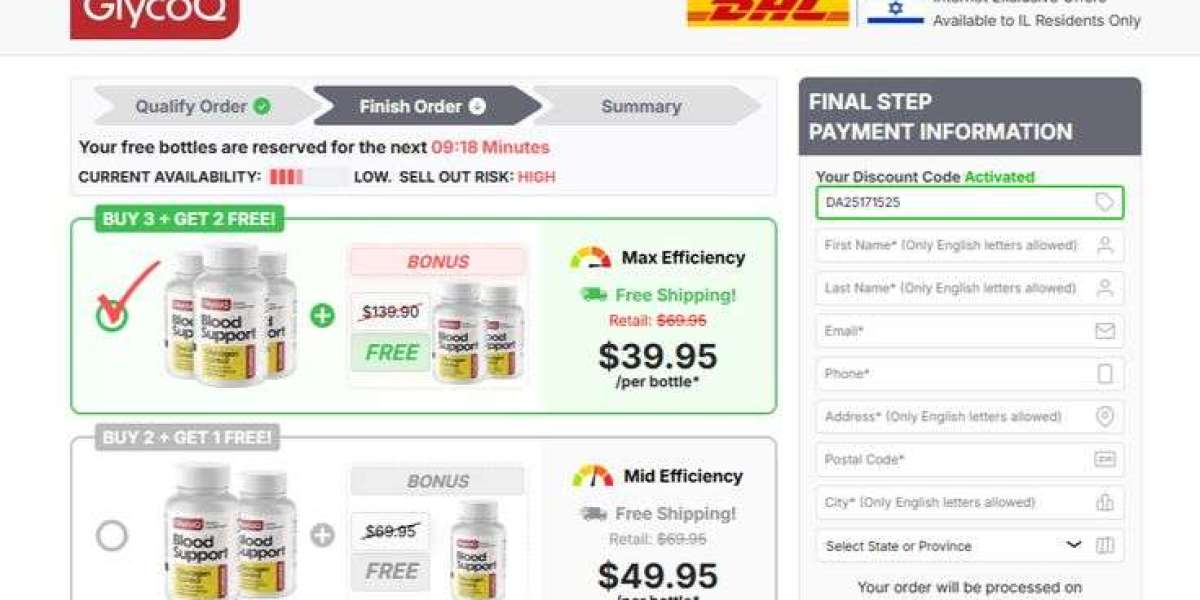 GlycoQ Blood Support Capsules Israel האם זה עוזר לשלוט ברמת הסוכר בדם?