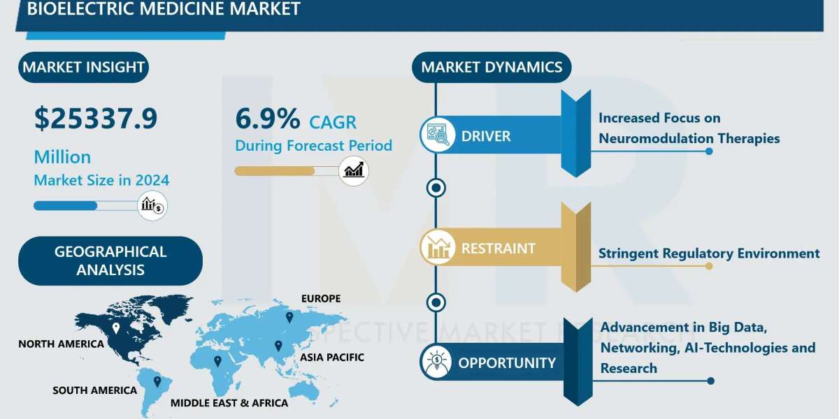 Bioelectric Medicine Market Expands at 6.9% CAGR, Reaching USD 43210.8 Million by 2032