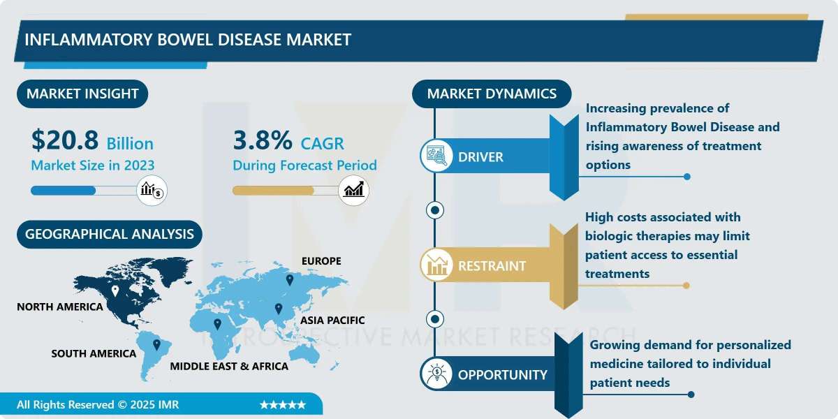 Inflammatory Bowel Disease Market Size Projected to Reach USD 29.1 Billion by 2032