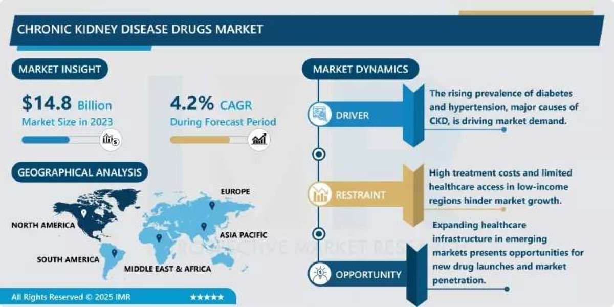 Chronic Kidney Disease Drugs Market Size Projected to Reach USD 21.4 Billion by 2032
