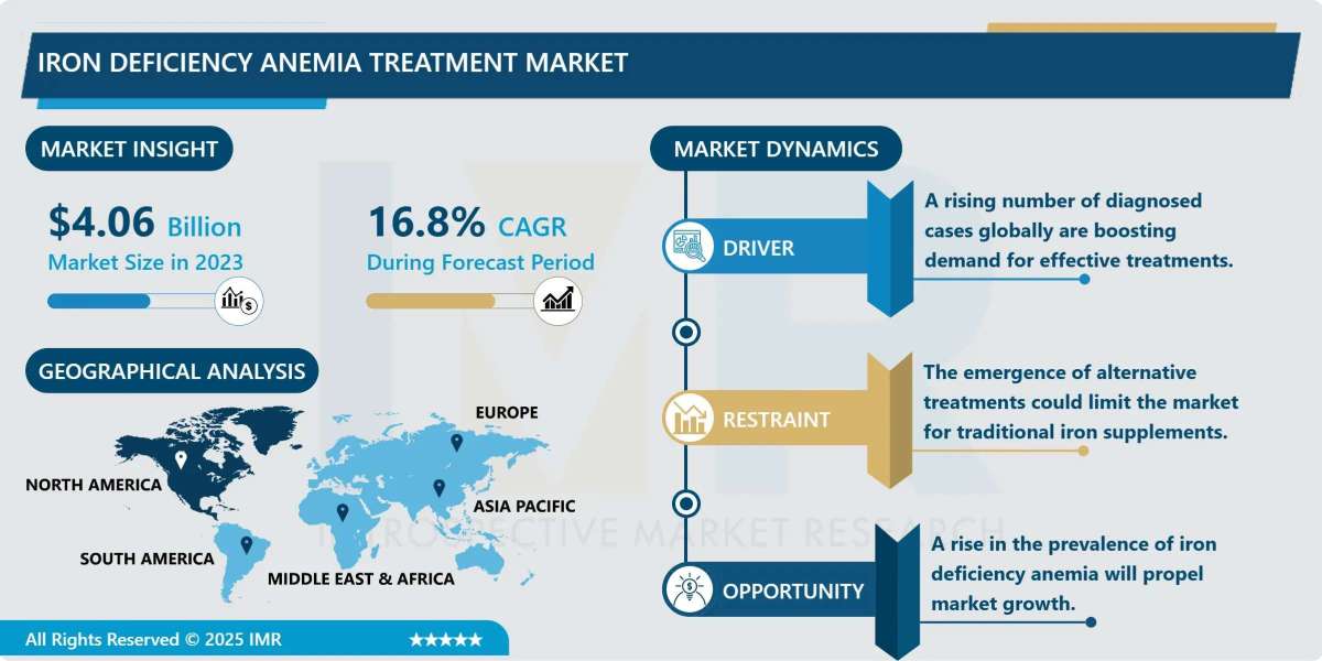 Iron Deficiency Anemia Treatment Market Size Projected to Reach USD 13.99 Billion by 2032