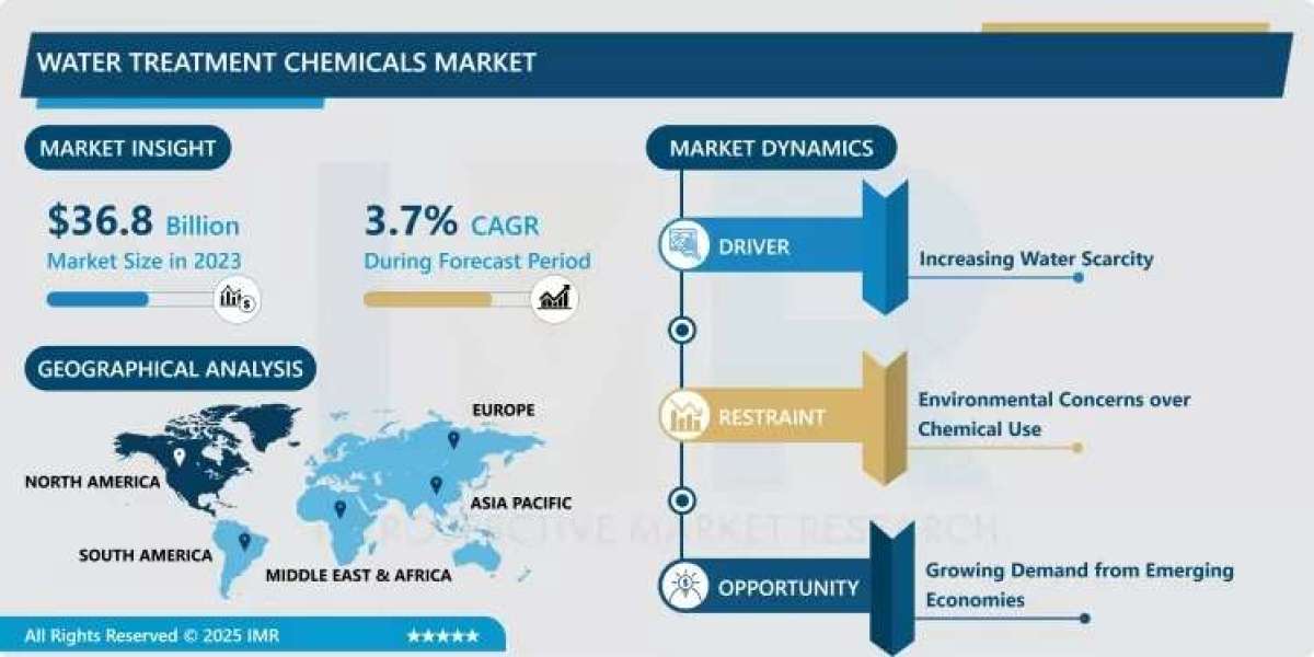 Water Treatment Chemicals Market Size to Reach USD 51.03 Billion by 2032