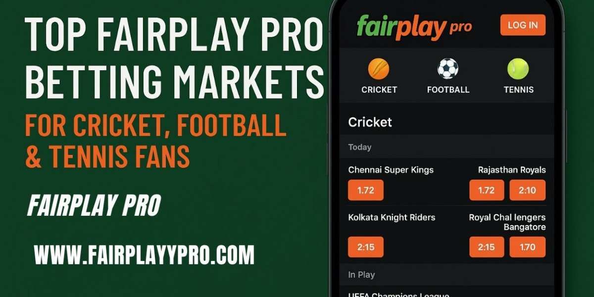 Top Fairplay Pro Betting Markets for Cricket, Football & Tennis Fans