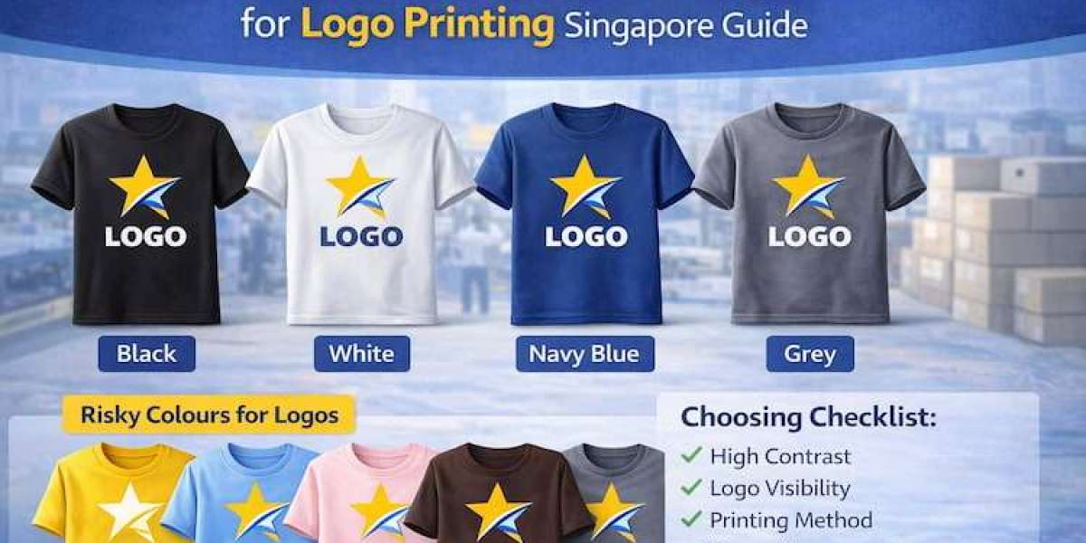How to Choose the Best T-Shirt Colours for Logo Printing (Singapore Guide)