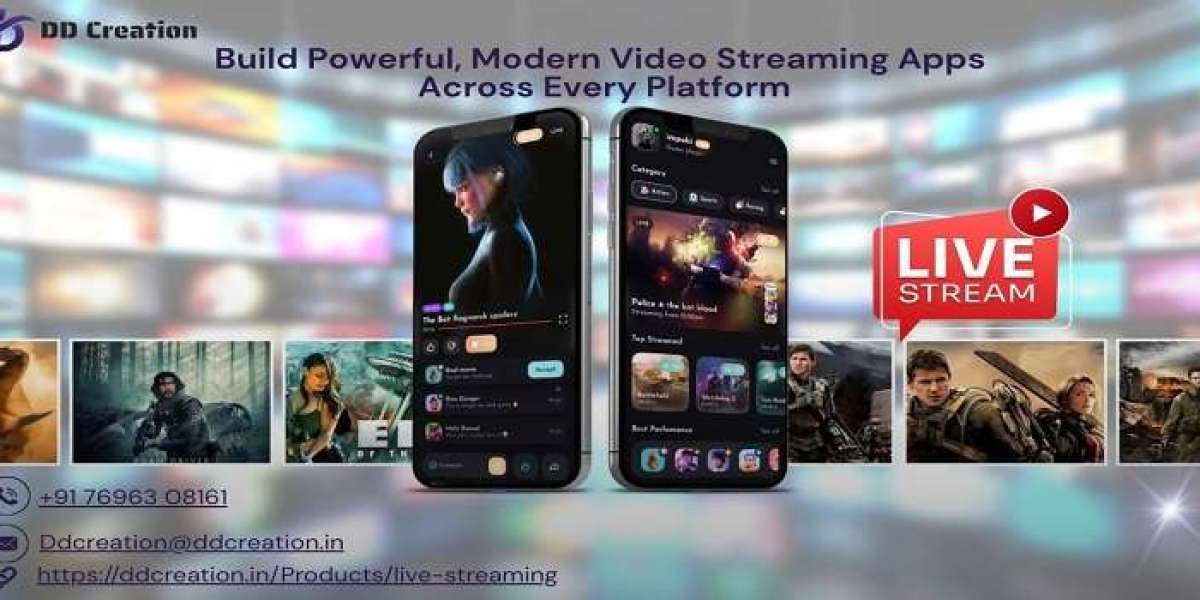 Live Streaming App Development Services by DD Creation