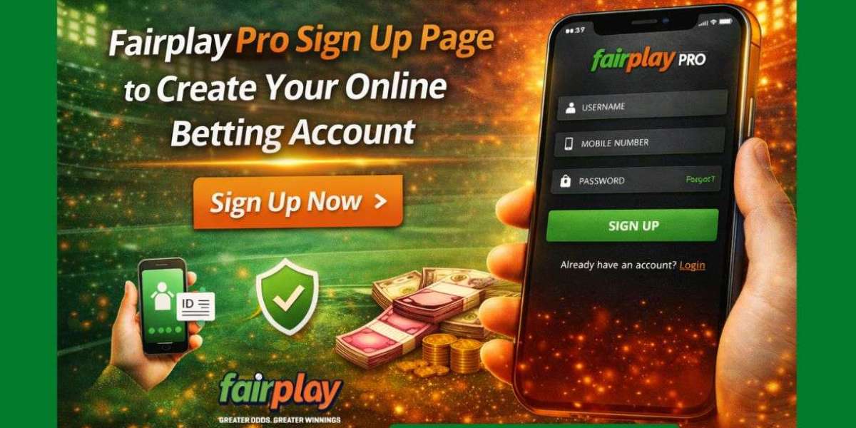 Fairplay Pro Sign Up Page to Create Your Online Betting Account