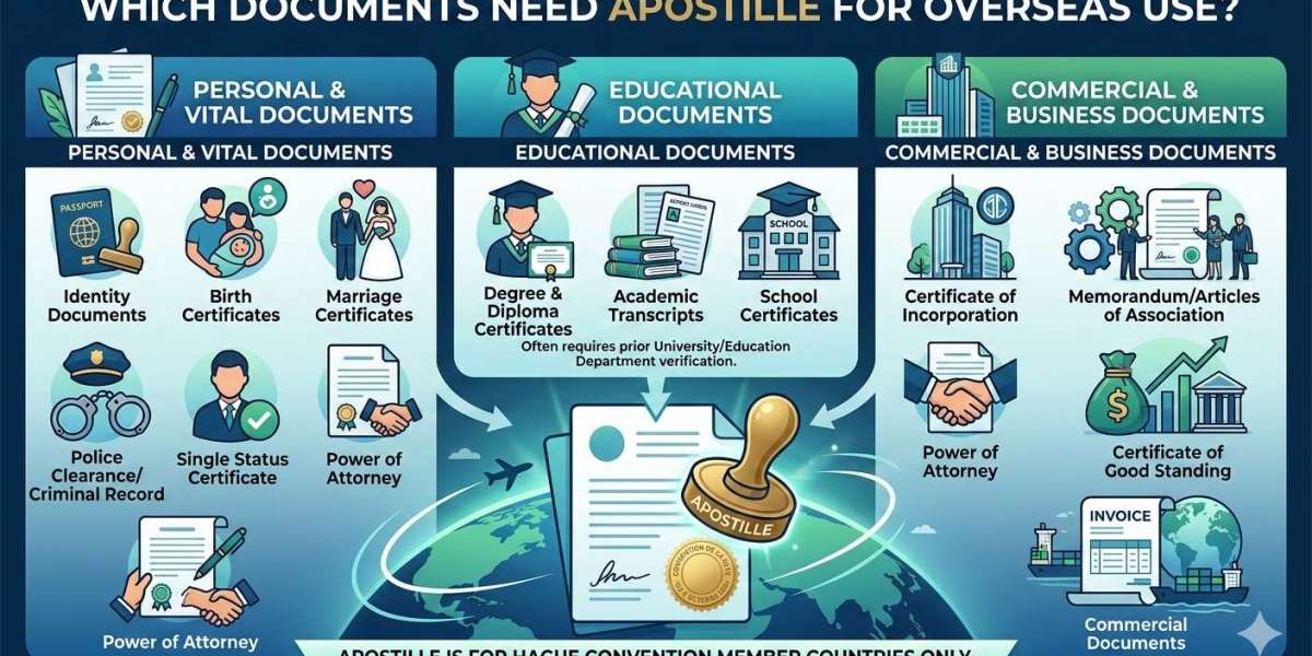 Which Documents Need Apostille for Overseas Use? Complete Guide for Indian Documents