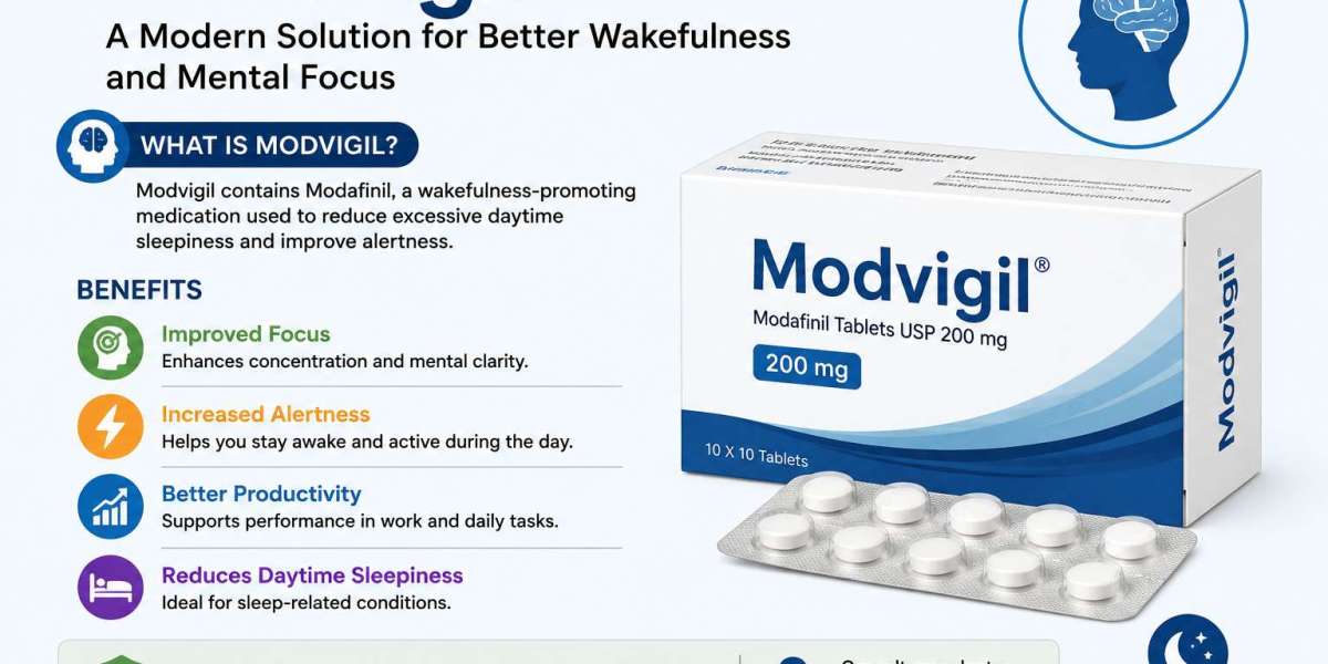 Modvigil: A Modern Solution for Better Wakefulness and Mental Focus