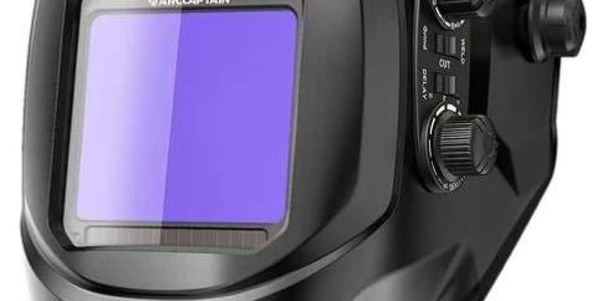 Welding-Helmet Auto Tint Welding Hood for Reliable Fabrication Work