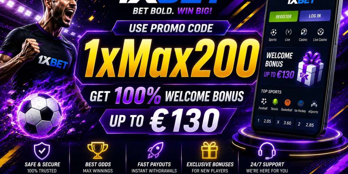 What is Promo Code in 1xBet: 1XMAX200 | €130 Guide